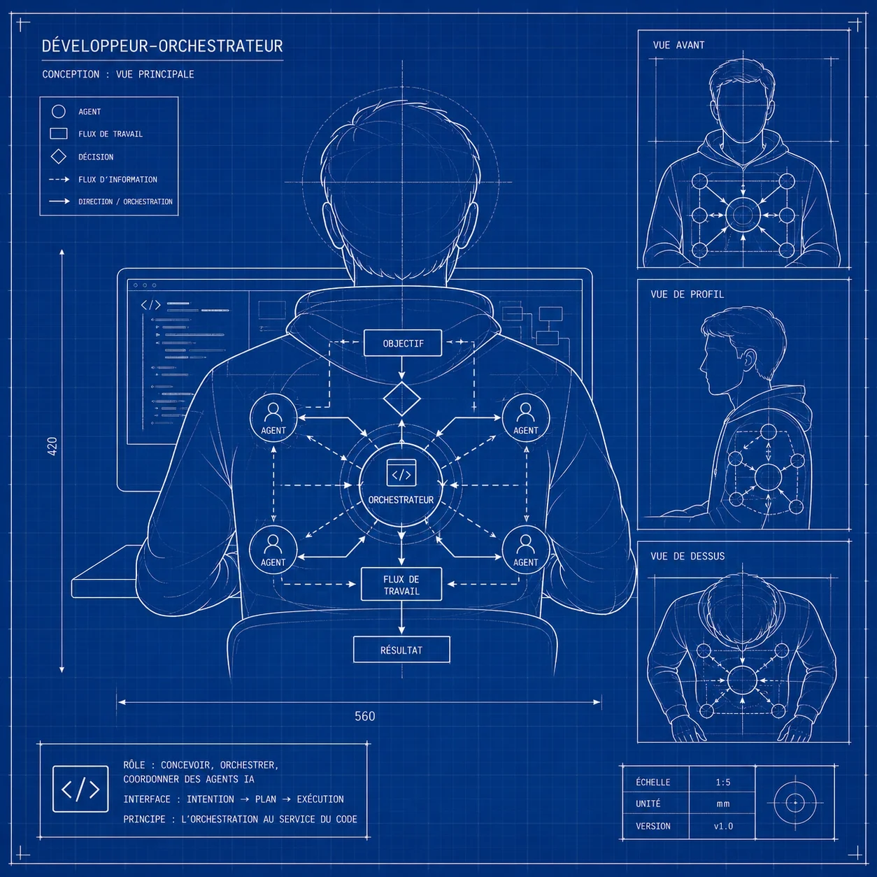 The Orchestrator Developer #4 — The New Profession: Frame, Orchestrate, Arbitrate