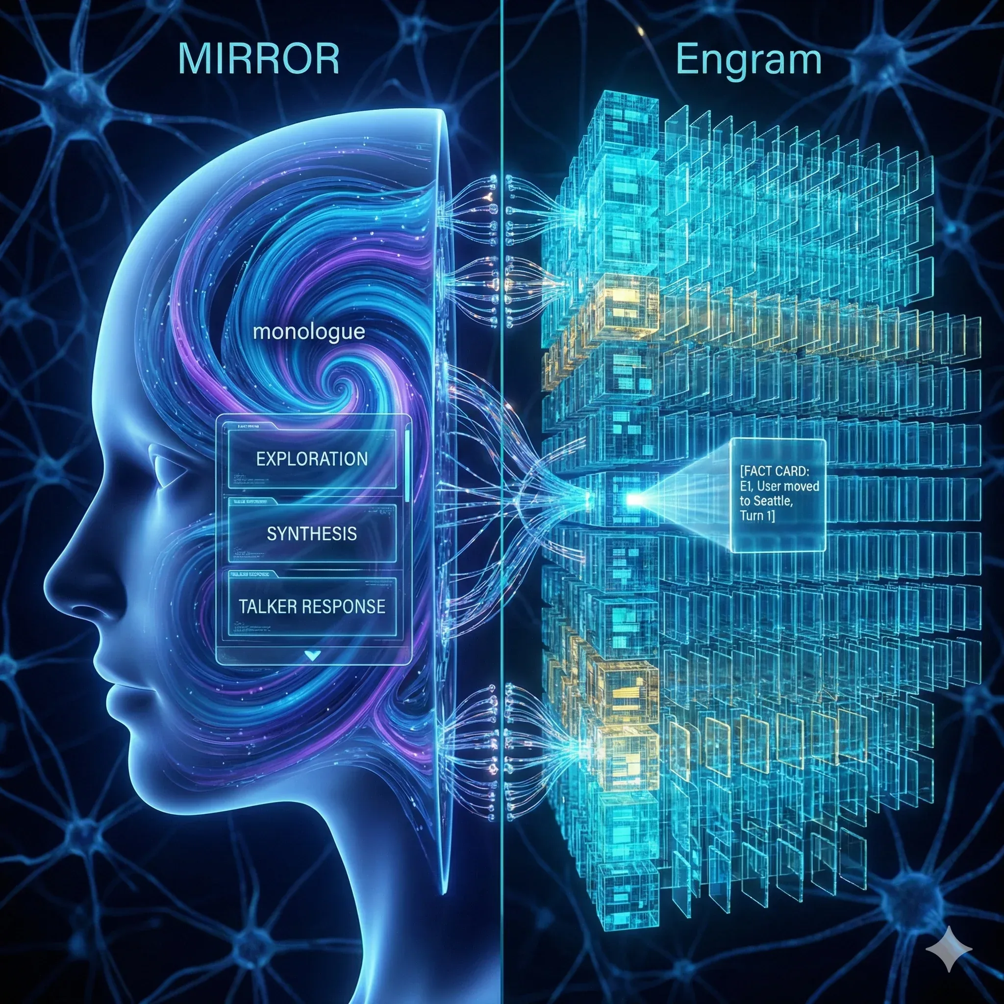 MIRROR and Engram: How AI Learns to Think and Remember