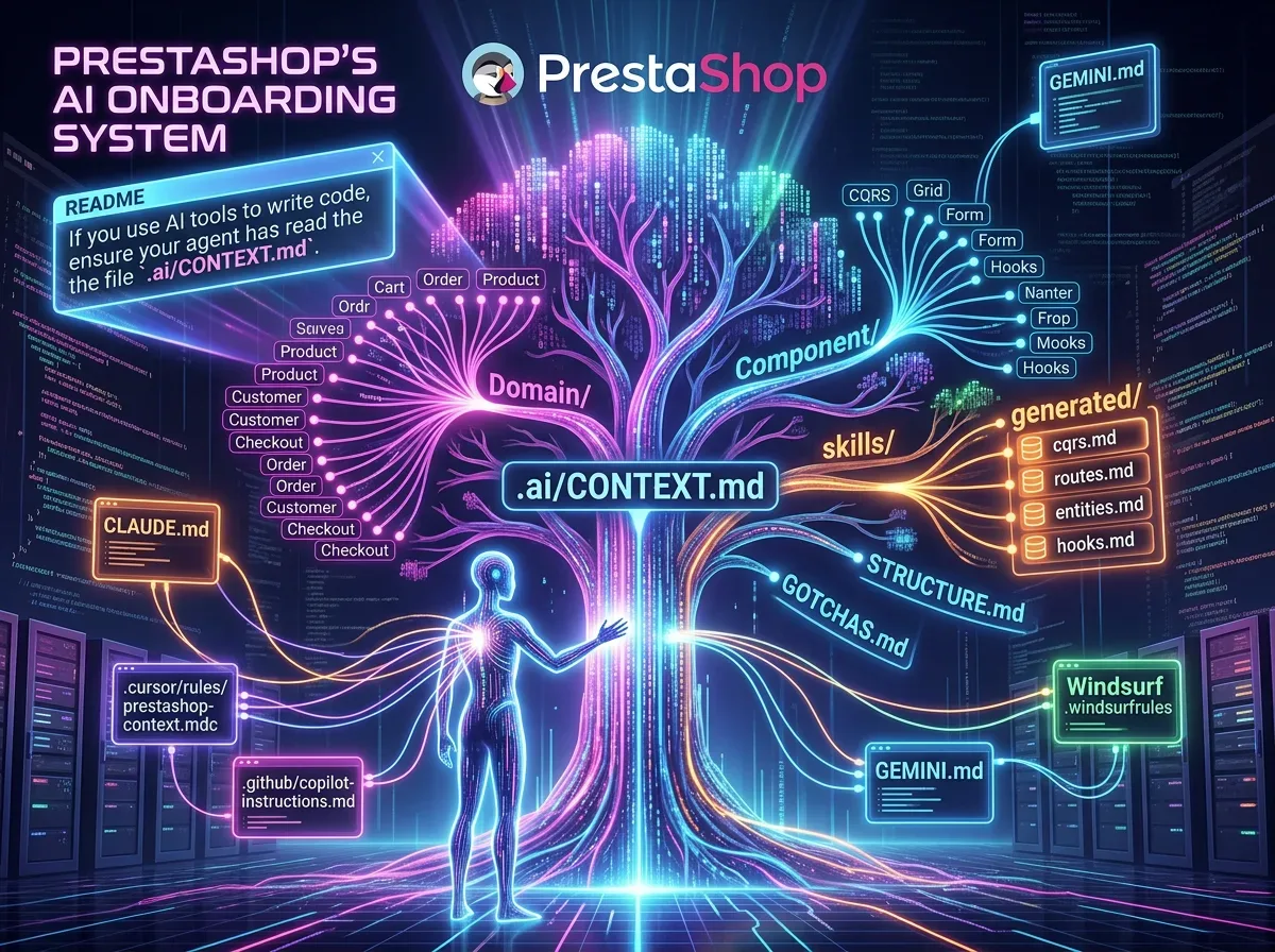 PrestaShop Added an AI Onboarding System Directly to Its Repo