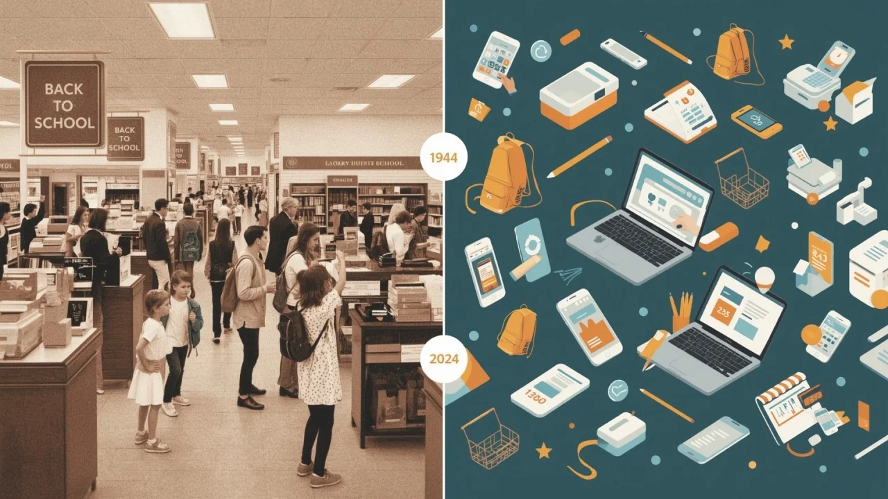 L'évolution du Back to School : 1850-2025