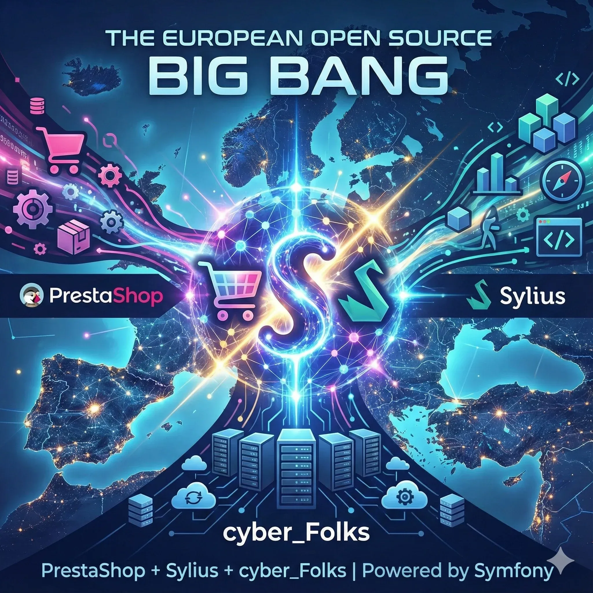 💥 PrestaShop + Sylius : Le Big Bang de l'Open Source Européen