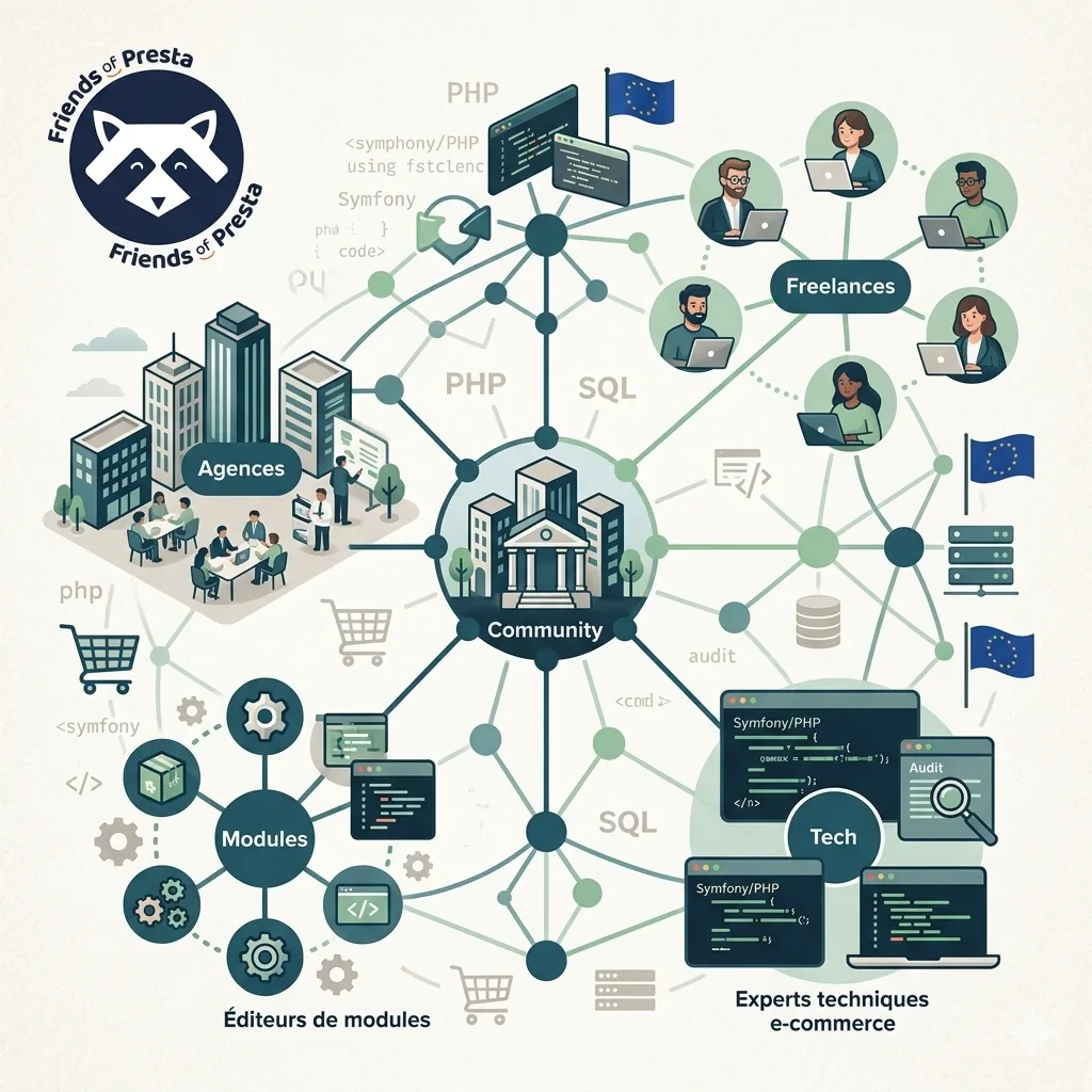 Friends of Presta : l'annuaire des experts PrestaShop et e-commerce open source